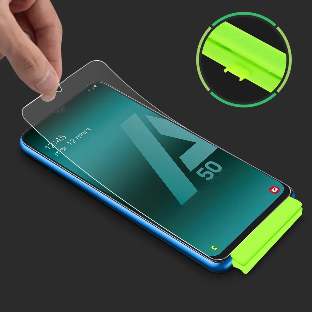 Pellicola Galaxy A50 Avizar 360°: Addio Batteri e Graffi! Trasparente - 6