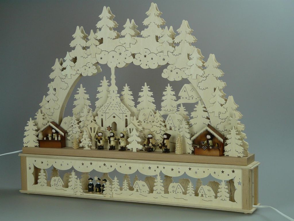 Original Erzgebirgischer Marken Schwibbogen Lichterbogen 70 x 53 cmK70-6_10