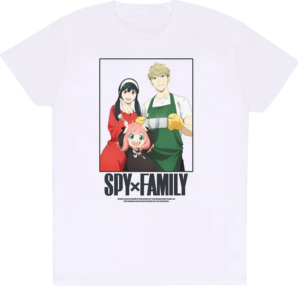 Kurzarm-T-Shirt Spy X Family Full Of Surprises Weiß Uni - XL