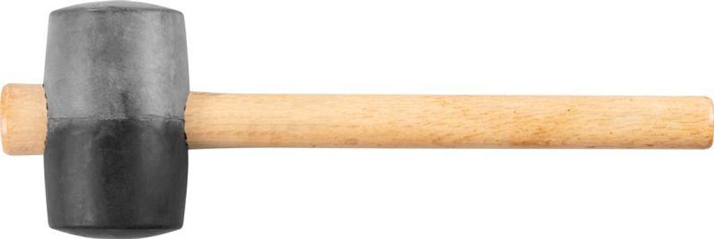 Hammer Strend Pro 680 g, Gummihammer, Blackhead, Holzgriff