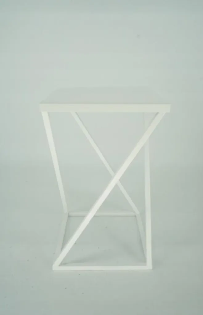Porte-fleurs WHITE DRILL 12 277/K-12-1P-40B - Support Loft Moderne - 3