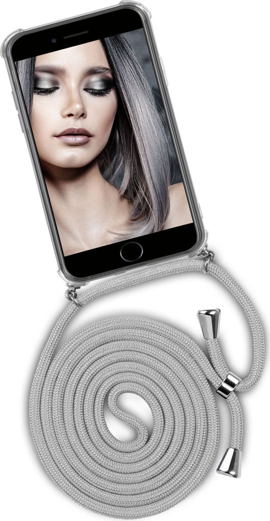 TWIST-Case + TWIST-Cord für iPhone 6S Plus / 6 Plus, Farbe:Silverstar (Silber)