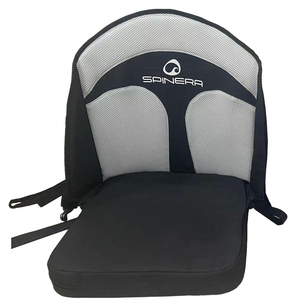 Spinera Pro High Back Kajaksitz mit Polster & Flaschenhalter Komfort Kajak Sitz