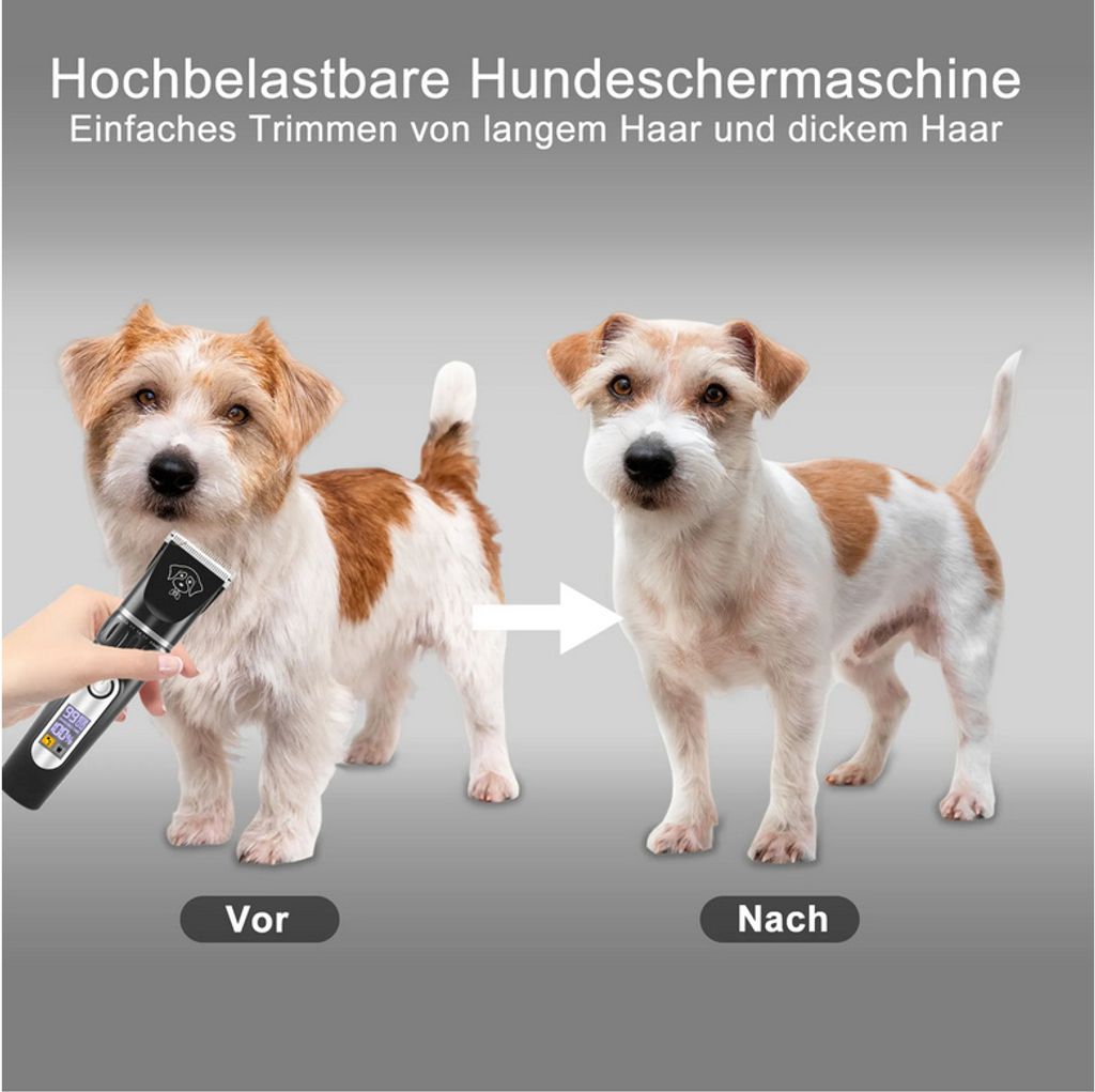 Profi Hundeschermaschine Tierhaarschneider Hund Produktbild 4