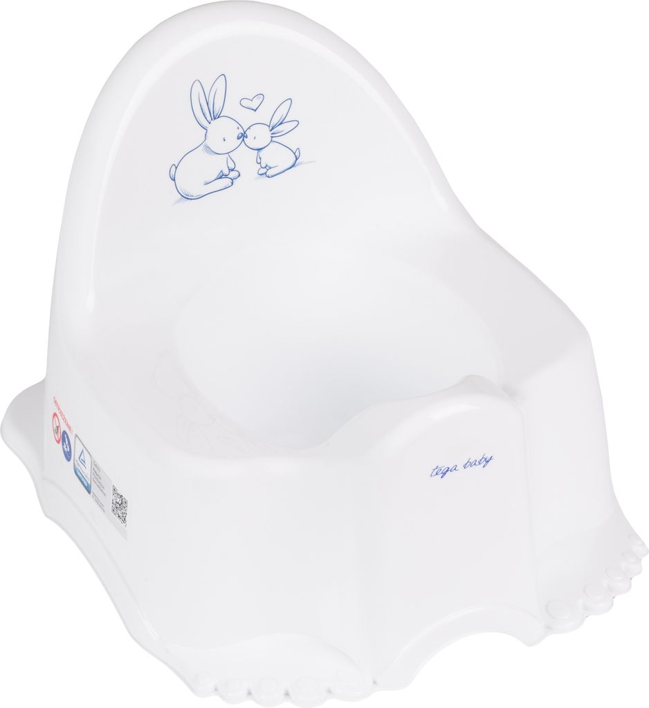 TEGA BABY Nocnik Little Bunny - ECO biały Zdjęcie produktu 