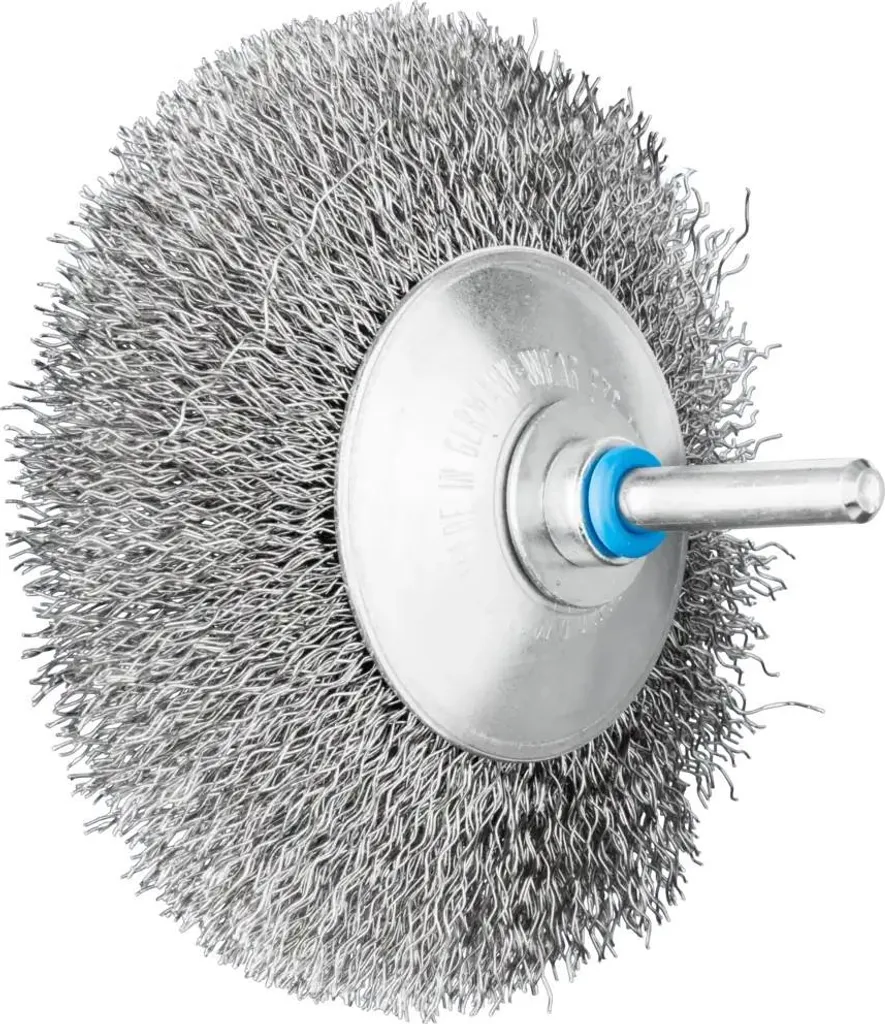 PFERD KBU INOX 95mm Spazzola Conica Professionale 0,3mm VA 10mm 12000 RPM