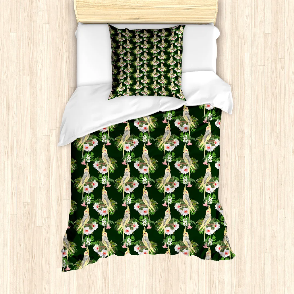 Set Letto Tropicale ABAKUHAUS 135x200 - Porta il Viaggio a Casa
