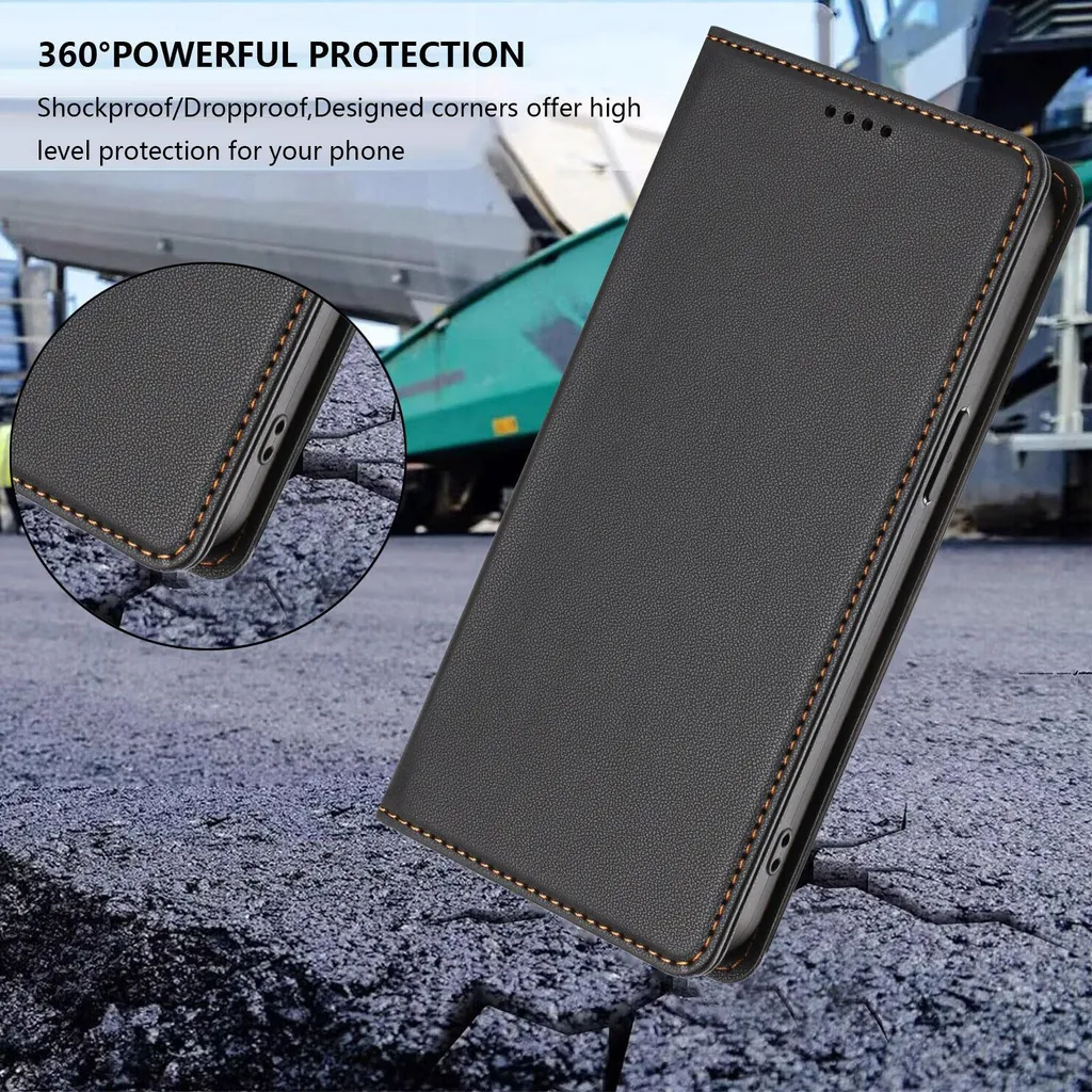 Cover Portafoglio Infinix Note 40 4G Nera | Protezione Professionale - 8