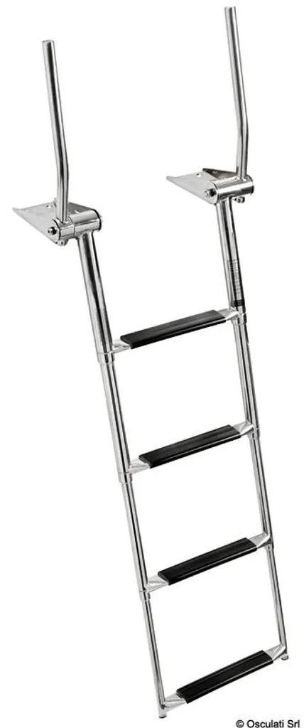 Échelle de bain 4 marches extensible inox : fini les remontées difficiles