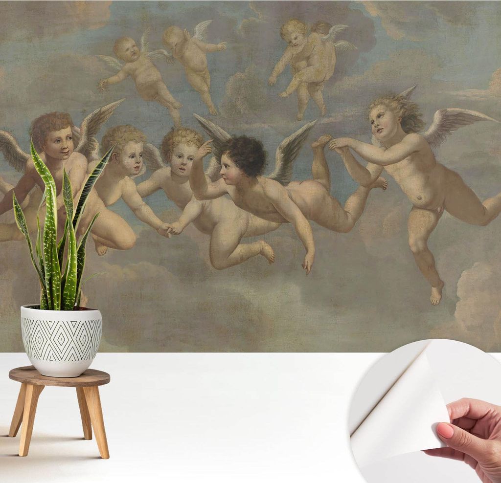 Fototapete selbstklebend - 208x146 cm - Tapete - Wandtapete - Wandbilder - Klebefolie - Dekofolie - Tapete Folie - Wand - Dekoration - Wohnzimmer -...