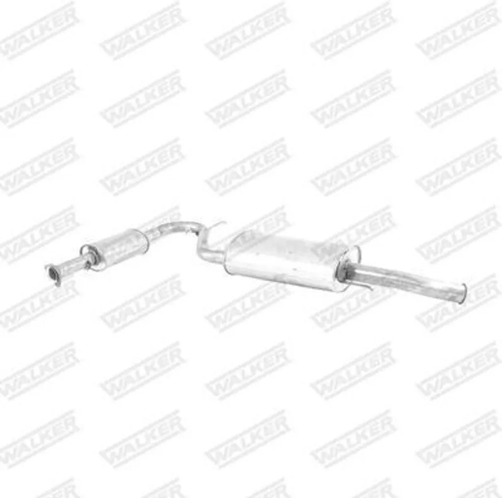 Silencieux WALKER 23647 anti-corrosion pour Boxer et Jumper OE 1726PT