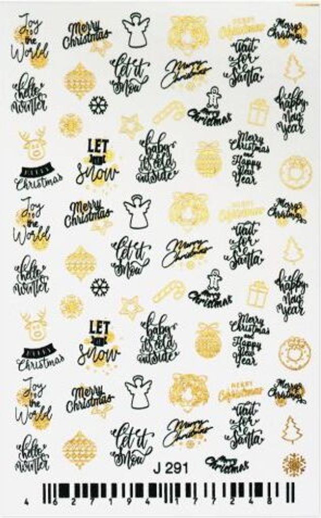 Cupio Winter Magic Nageltattoo – J291