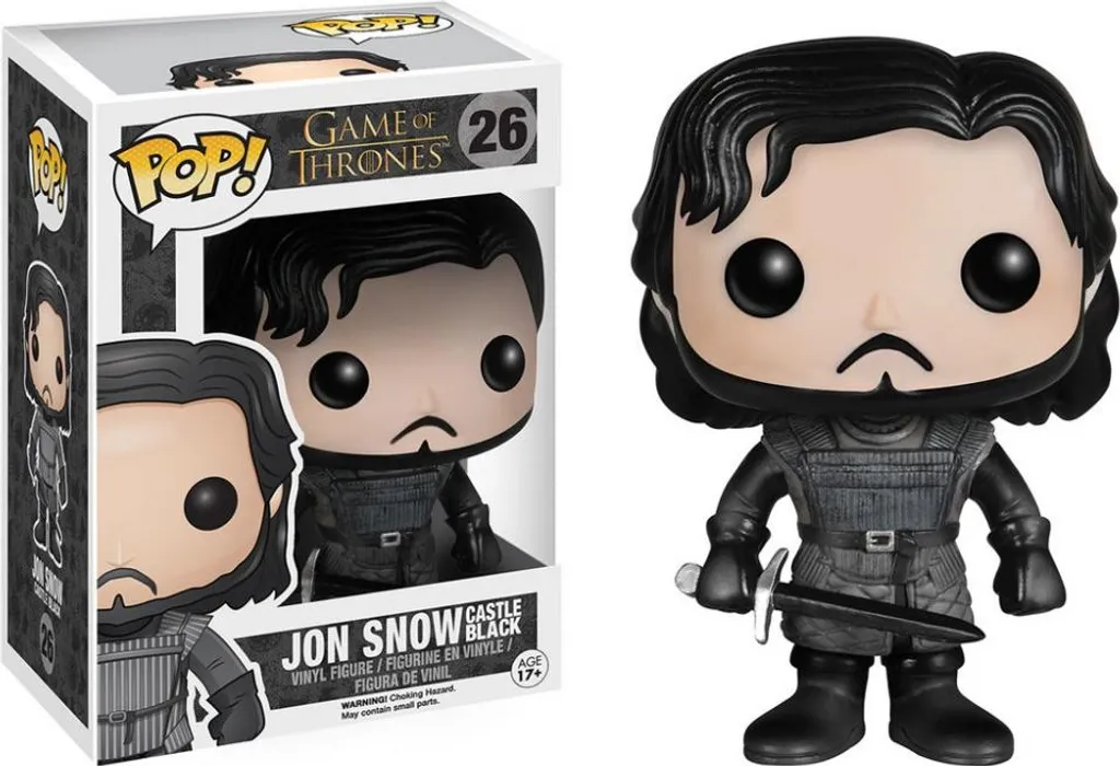 Jon Snow Funko Pop Castle Black Game of Thrones figurine détails soignés