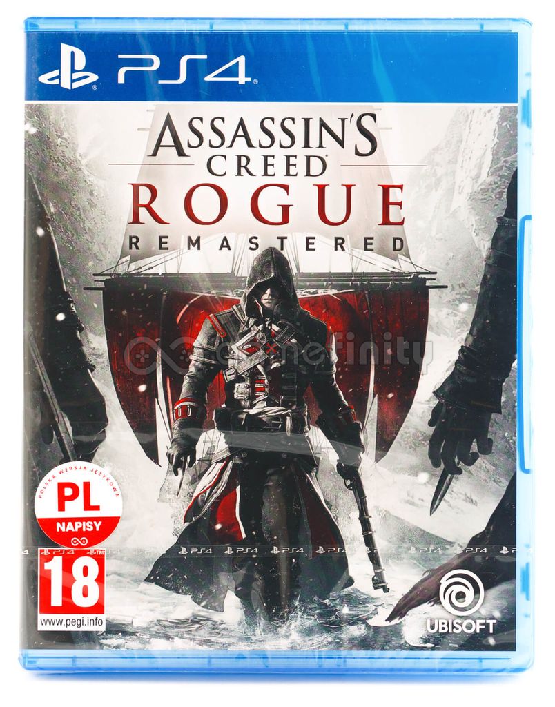Playstation Games Ps4 Assassin s Creed Rogue Remastered Durchsichtig PAL Durchsichtig PAL