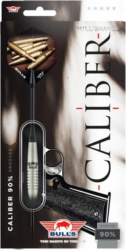 Fléchettes Bulls Calibre pour Tournoi de Fléchettes 24g Tungstène 90%