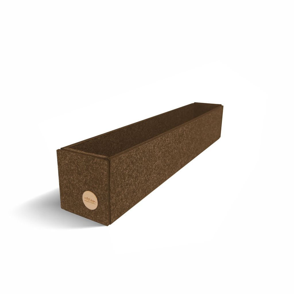 Aufbewahrungsbox CLEAN Filz 47 x 8 x 9 cm ohne Deckel in Produktbild 
