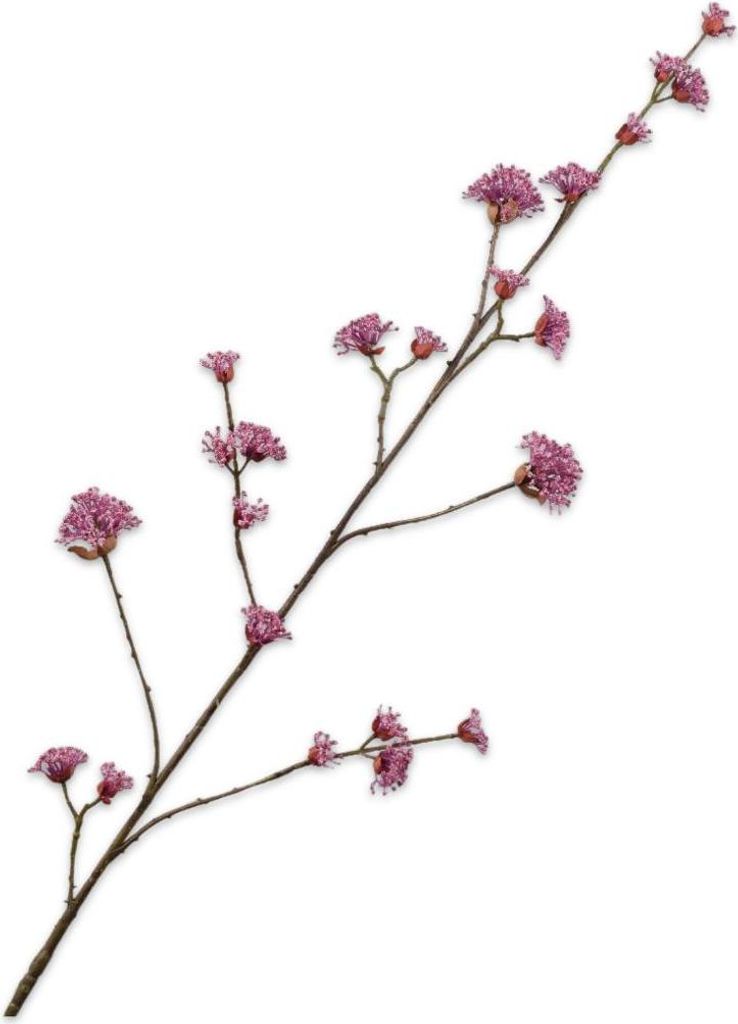 Silk-ka Kunstblume - Seidenblume Hartriegelzweig Lila-Rosa 122 cm
