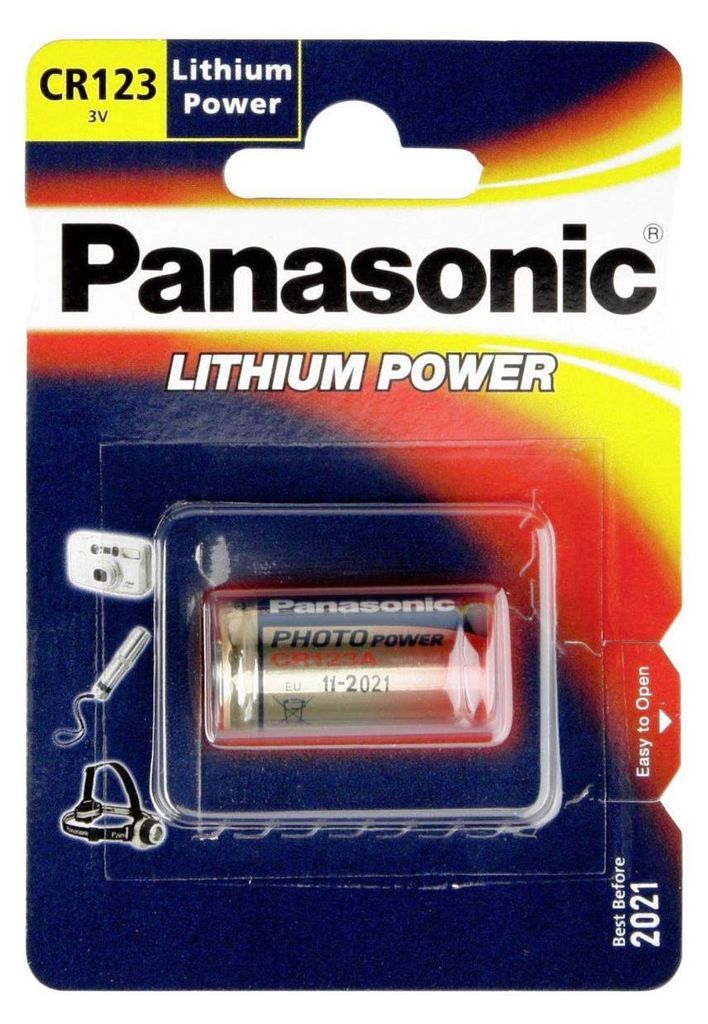 Panasonic CR-123APA/1B batteria per uso domestico Batteria Immagine del prodotto 