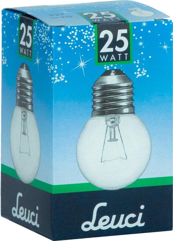 Leuci Glühbirne Tropfen 25W E27 klar Glühlampe Glühbirnen Produktbild 