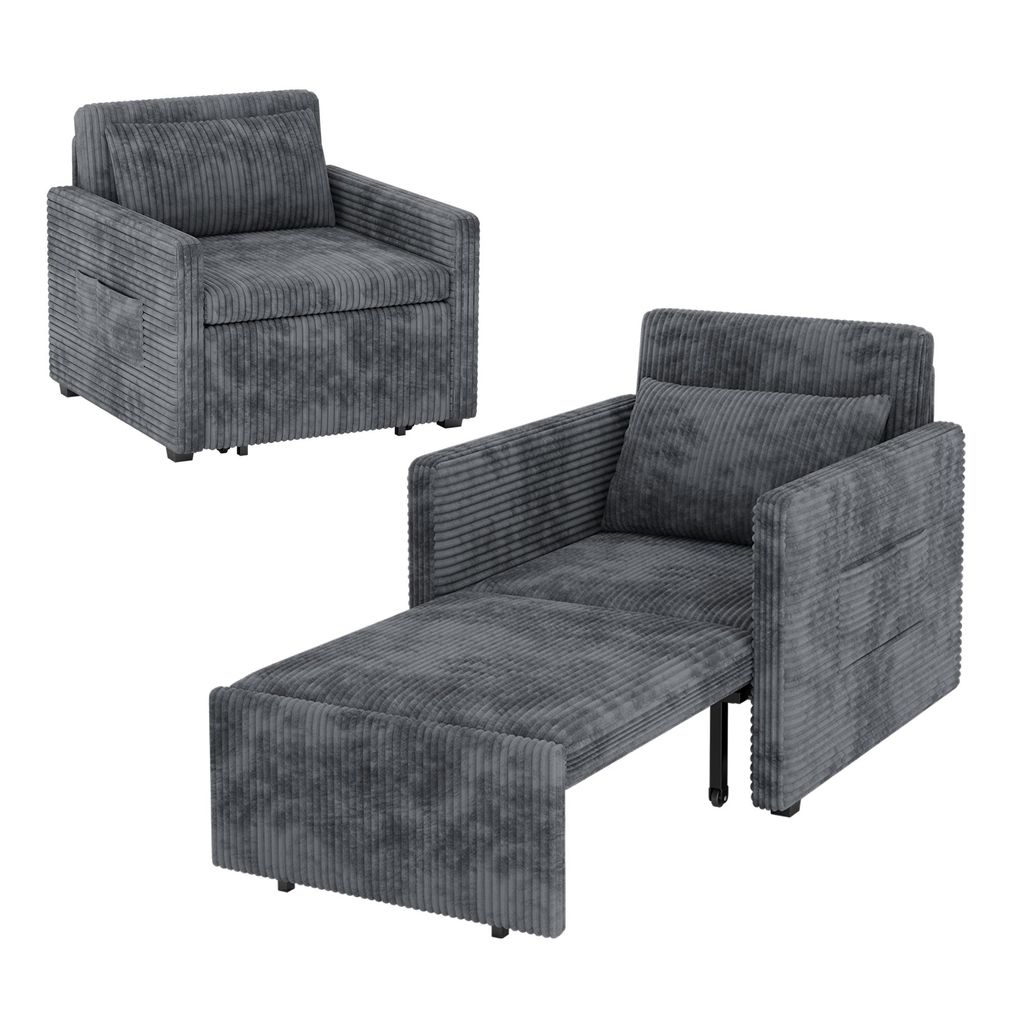 BEALIFE Sofa-Bett, 3-in-1 konvertierbares Stuhl-Bett, Produktbild 