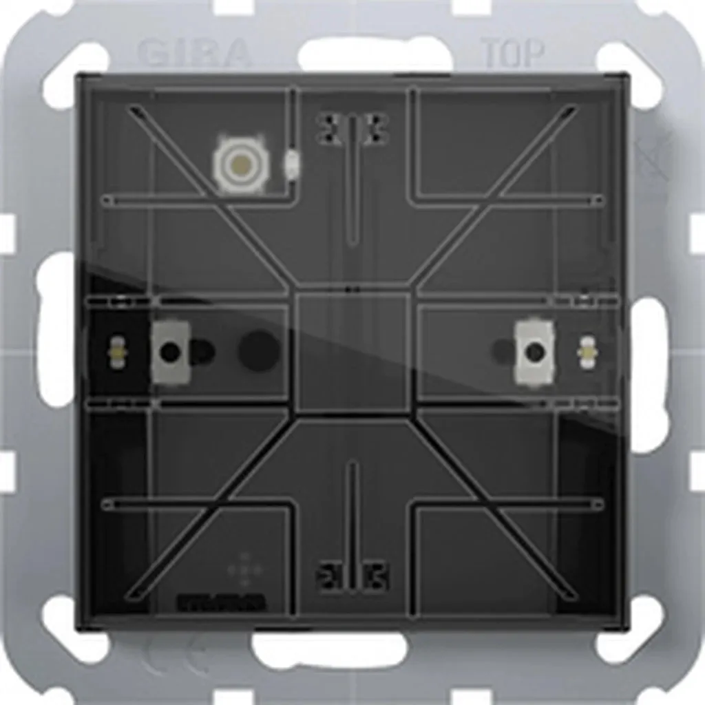 Commande murale KNX 4 touches 501100 pour gestion éclairage et volets