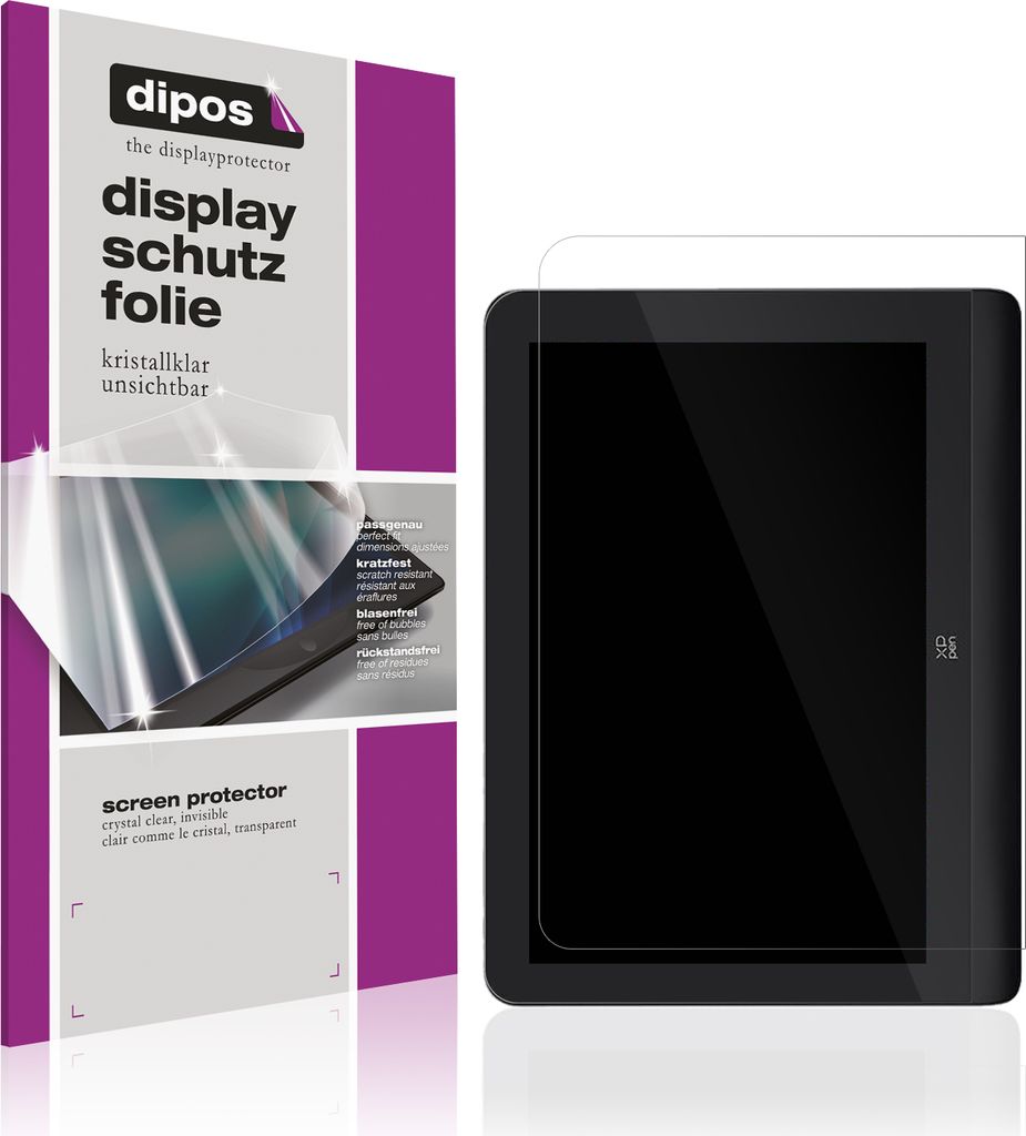 2x Schutzfolie für XP-Pen Artist Pro 14 2. Gen klar Displayschutzfolie Folie Display Schutz dipos