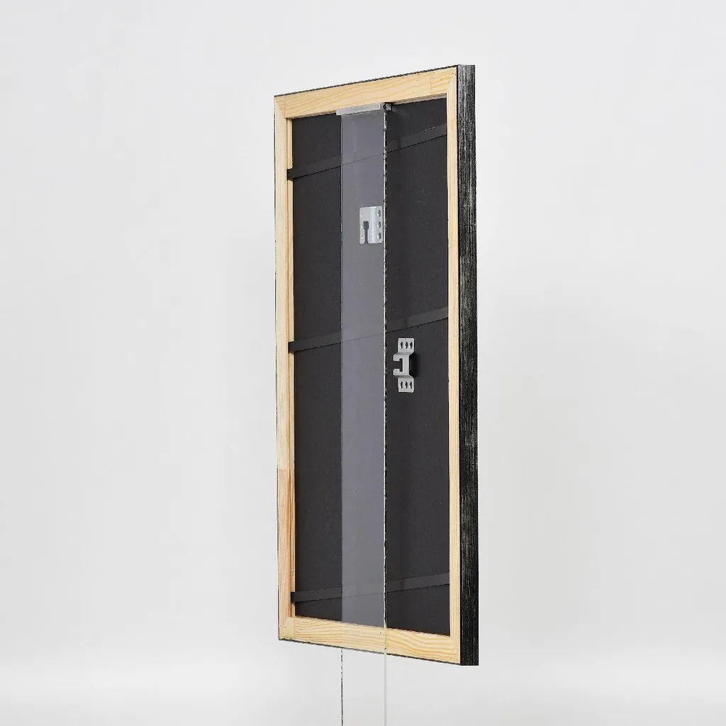 Cornice Argento 10,5x14,8 cm Legno Effect con Vetro Anti-Riflesso - 9