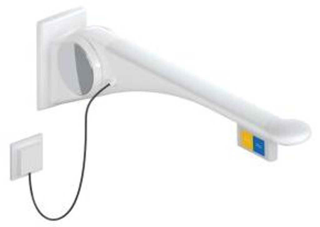 HEWI 802.50.45460 TB Stützklappgriff Premium,750 mm, re