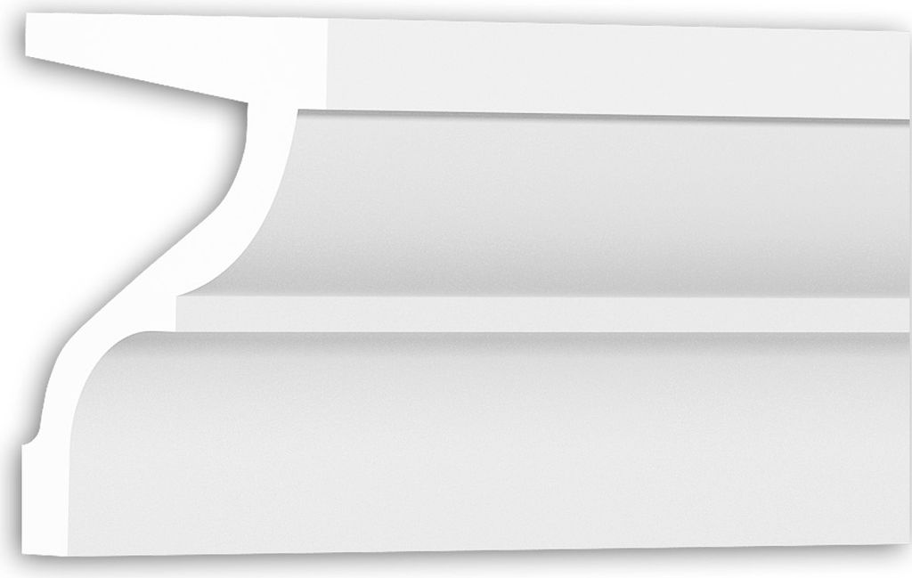 Profhome 491005 Eckleiste Fassadenprofil Zierleiste Stuckleiste 2 m