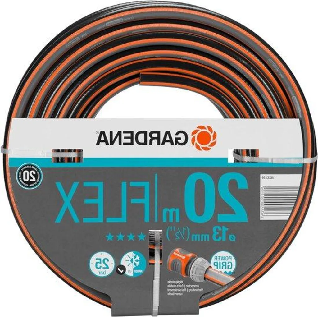 Tuyau d'arrosage extensible 20 mètres en 13mm pour un arrosage précis