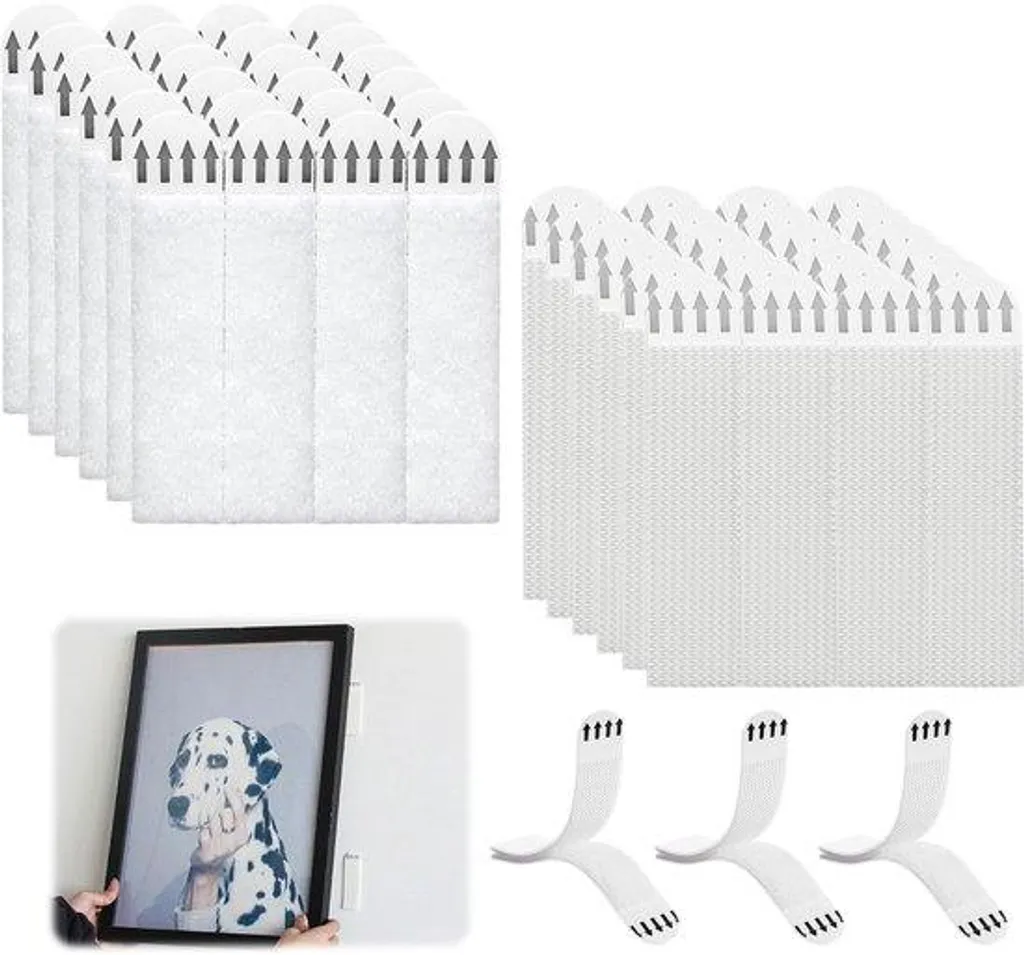 Tapis adhésifs pour fixer affiches et photos sans clou ni vis sur le mur