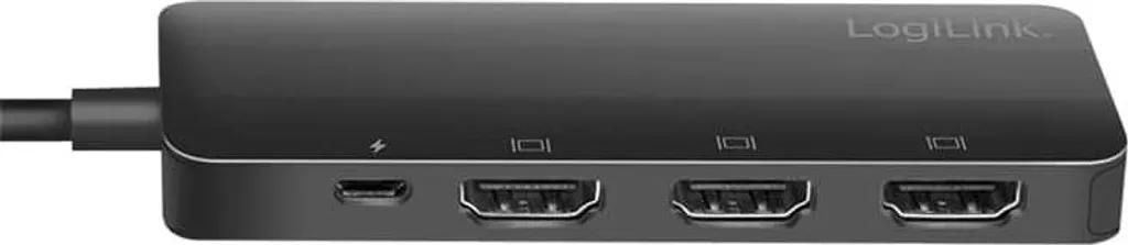 Solution Multi-Écran 4K : Splitter DisplayPort vers 3x HDMI MST Logilink - 2