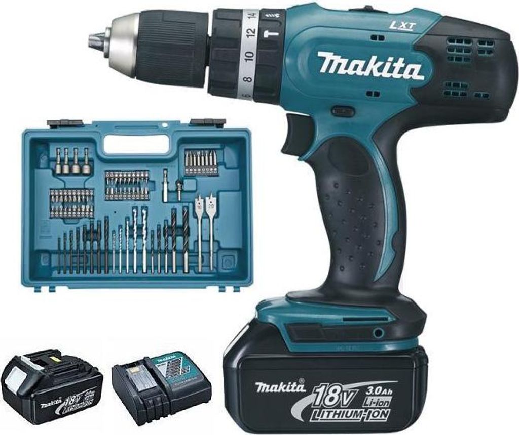 Martello perforatore Makita DHP453RFX4 con 2 batterie Immagine del prodotto 