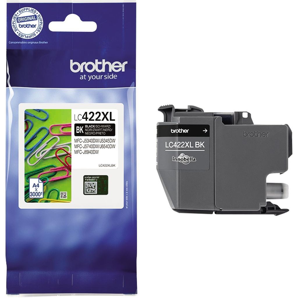 Patrone Brother LC-422XLBK Produktbild 