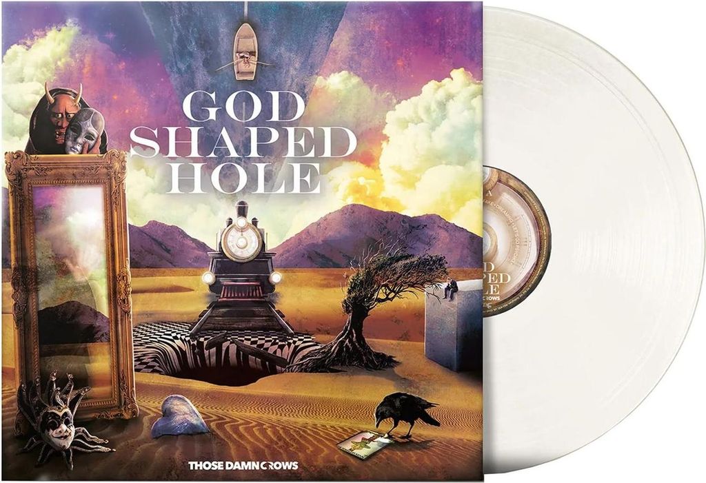 Those Damn Crows: Those Damn Crows: God Shaped Hole (Limited Edition) (Milky Clear Vinyl) - - (LP / G)
