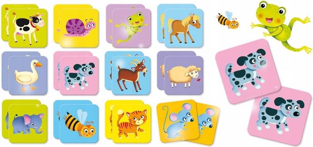 CAROTINA BABY MEMO Tiere | Spiel | Kartonschachtel | 80045 | Deutsch | 2024