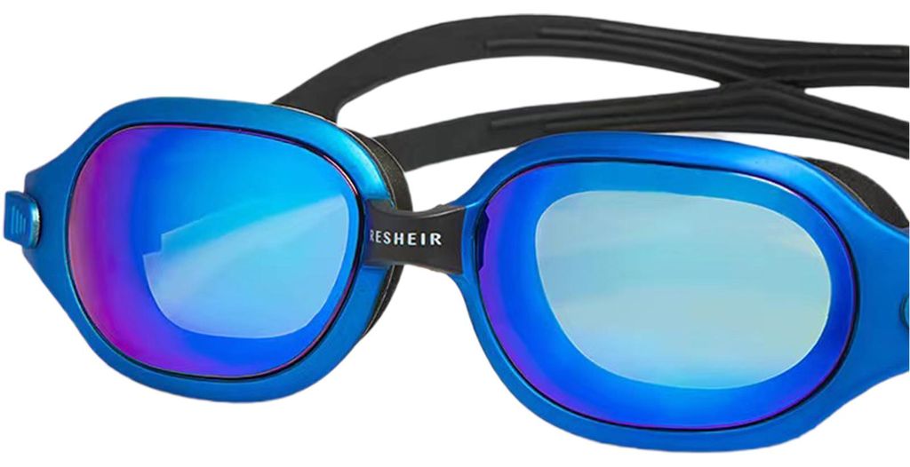 Schwimmbrille mit UV-Schutz, beschlagfrei, wasserdicht, für Damen und Herren, Schwimmbrille, Unterwasserbrille, Ausrüstung für Erwachsene