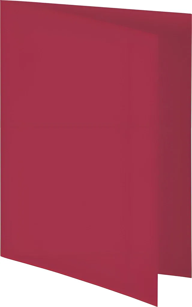 Carte A6 double rouge intense 220g Heyda 211424020 pour loisirs créatifs