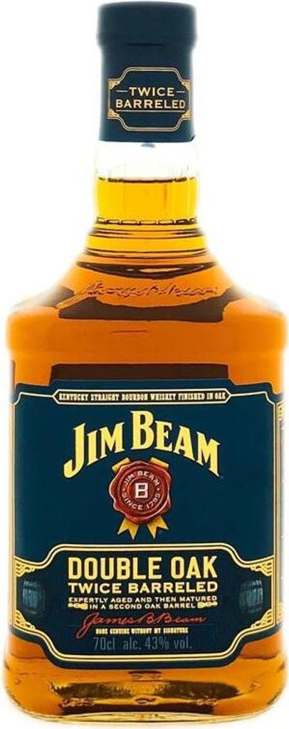 Jim Beam Double Oak Twice Barreled Kentucky Straight Immagine del prodotto 