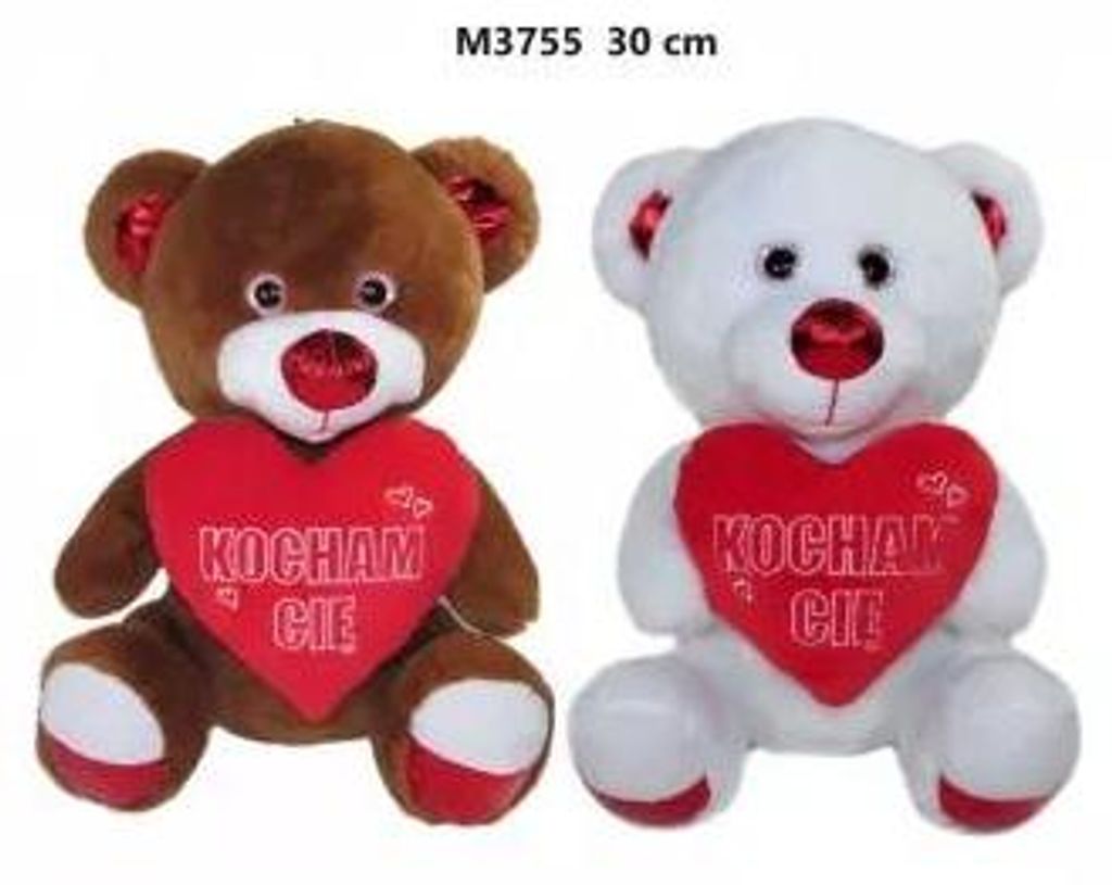 Teddybär „Ich liebe dich“ 30 cm MIX