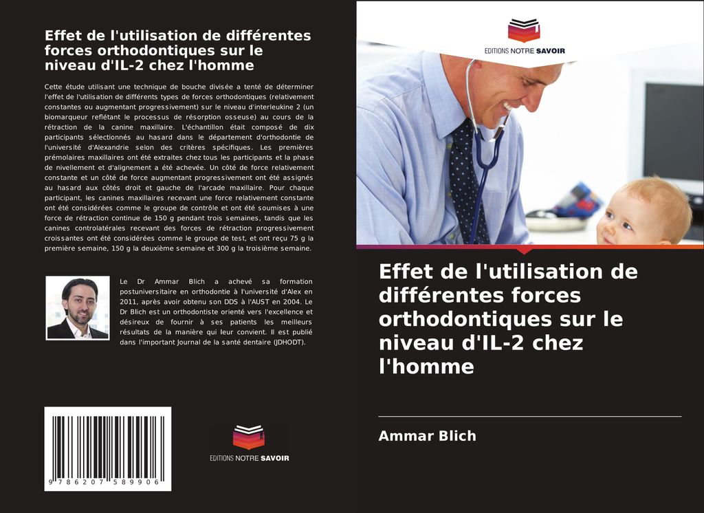 Effet de l'utilisation de différentes forces orthodontiques sur le niveau d'IL-2 chez l'homme