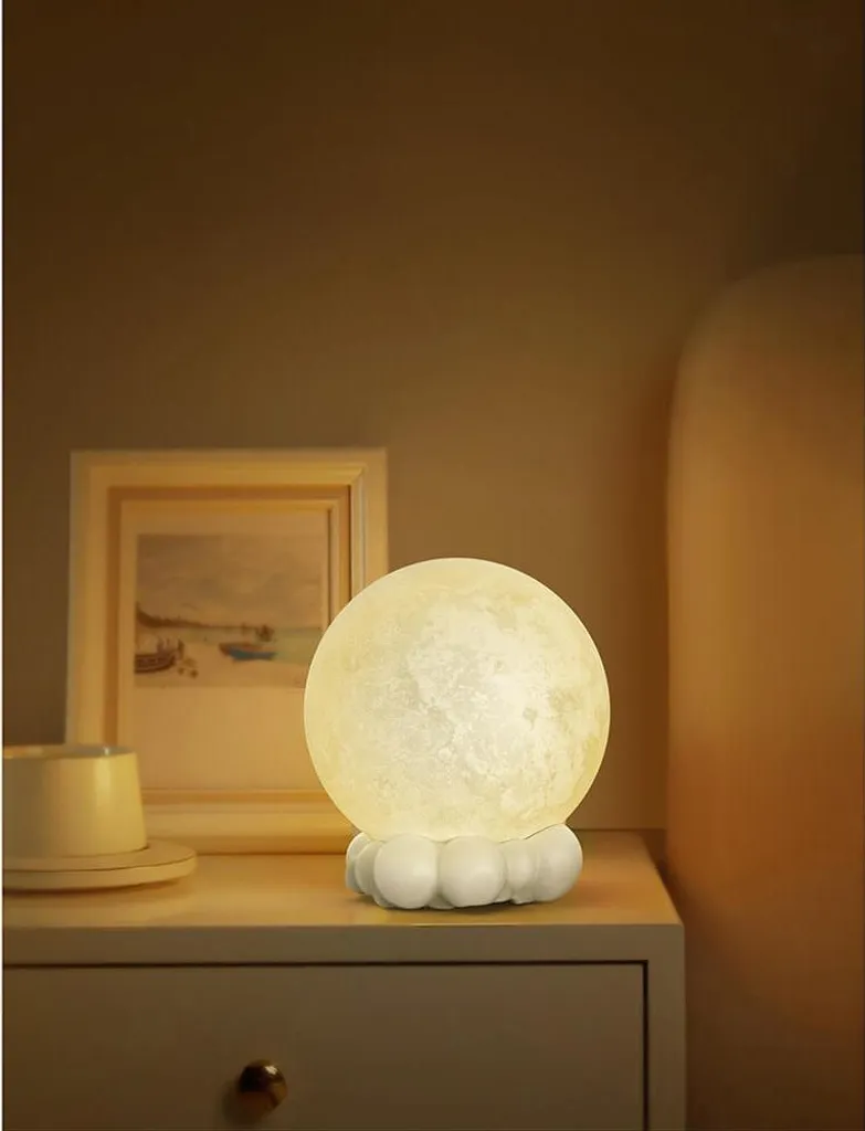 Moony Globe Multicolore MOB Light Speaker : Globe LED 360° avec Son Hi-Fi - 4