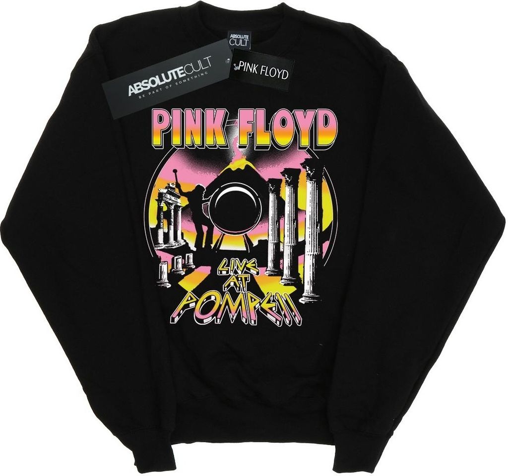 Pink Floyd - "Live At Pompeii" Sweatshirt für Damen BI32624 (XXL) (Schwarz)