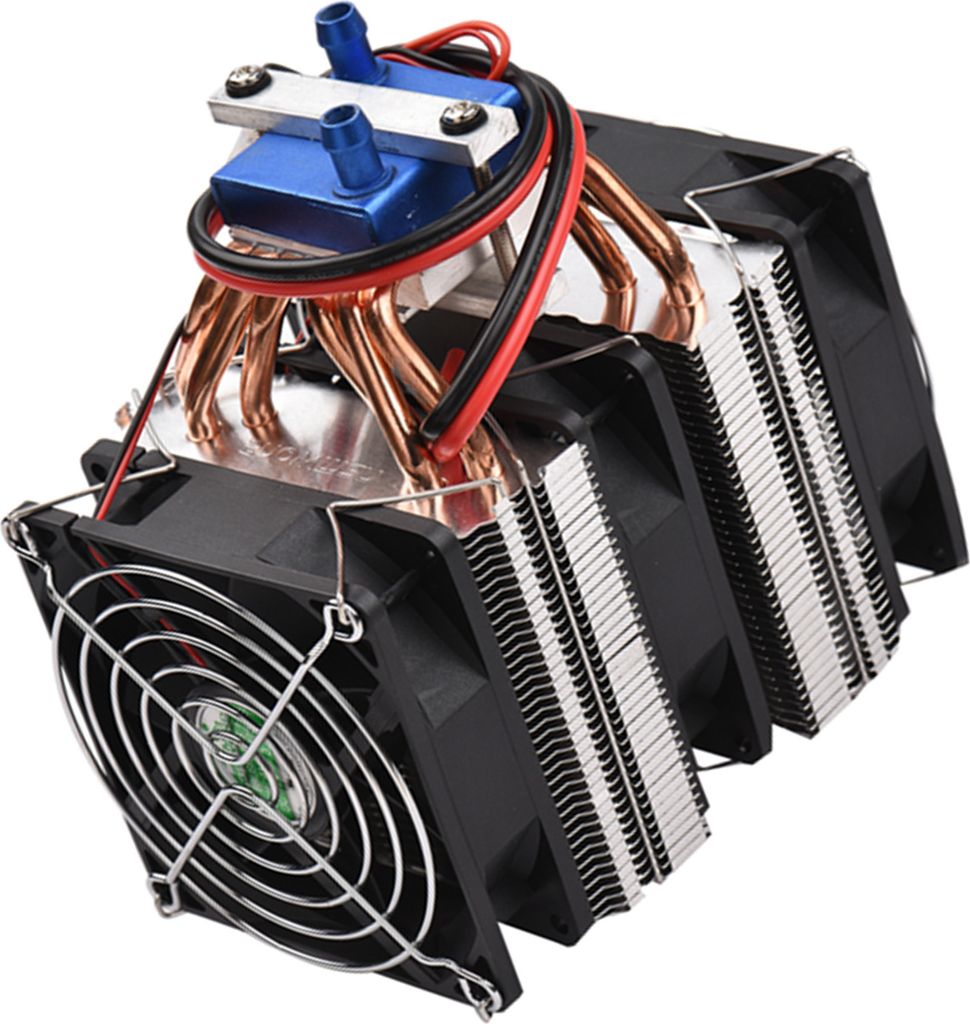 180W polovodičový akvarijní chladič, 12V, se 6 měděnými Obrázek produktu 
