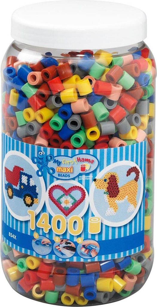 Hama Beads 8543, Bastelset für Kinder, 3 Jahr(e), PVC, Produktbild 
