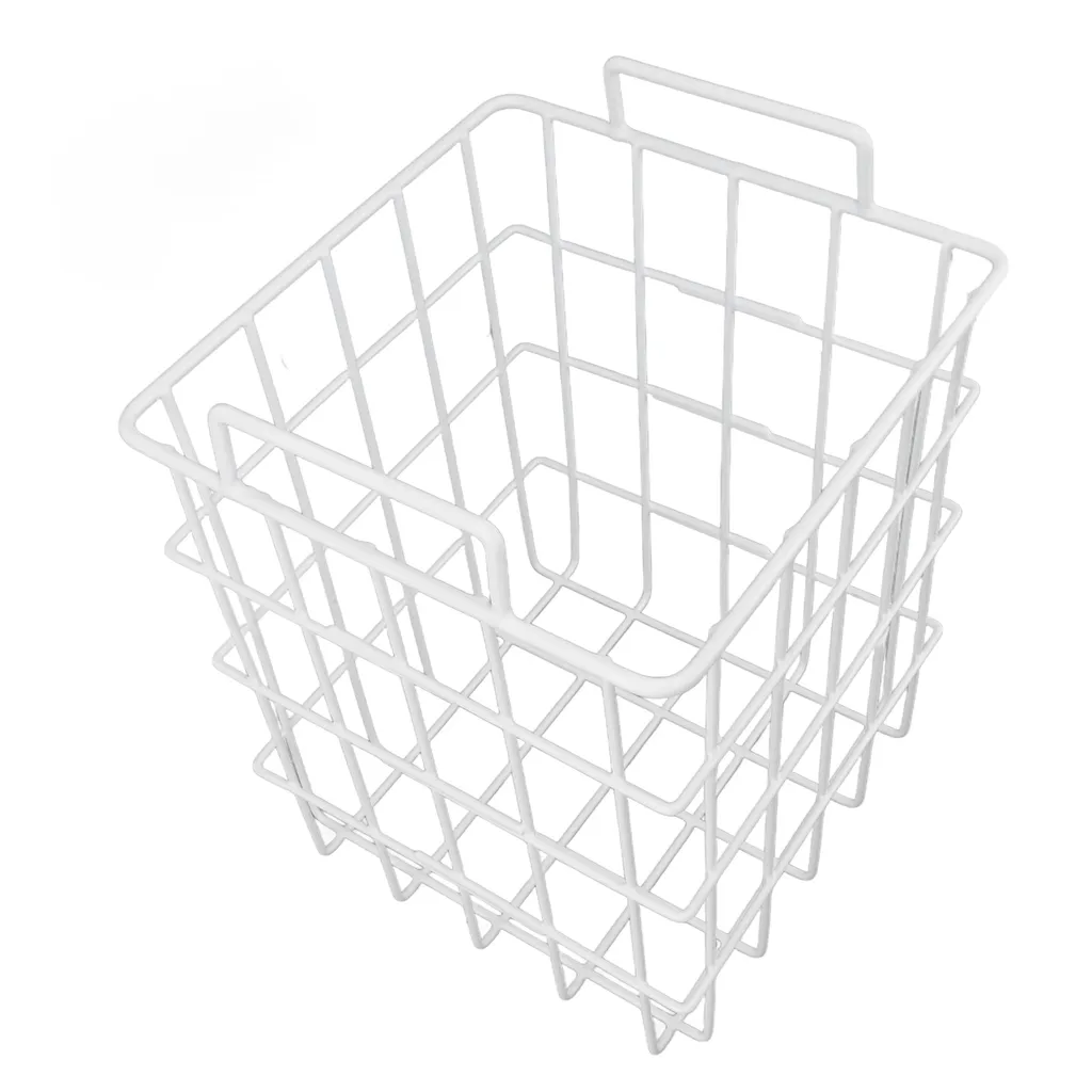Cestini del filo del congelatore, congelare organizzare il cestino, cestino di stoccaggio del filo, cestino dell'organizzatore del congelatore del petto, cestino del filo della dispensa, cestino del filo della lavanderia - 4