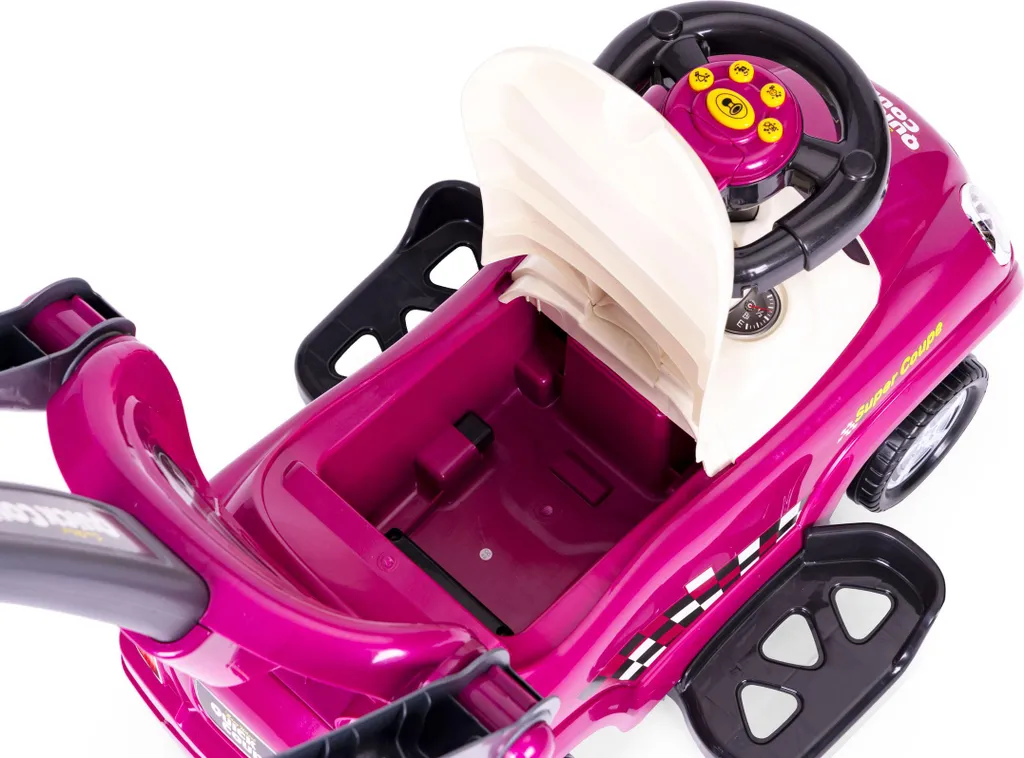 Poussette à roues pivotantes et guidon sonore interactive Modèle C1 - 8