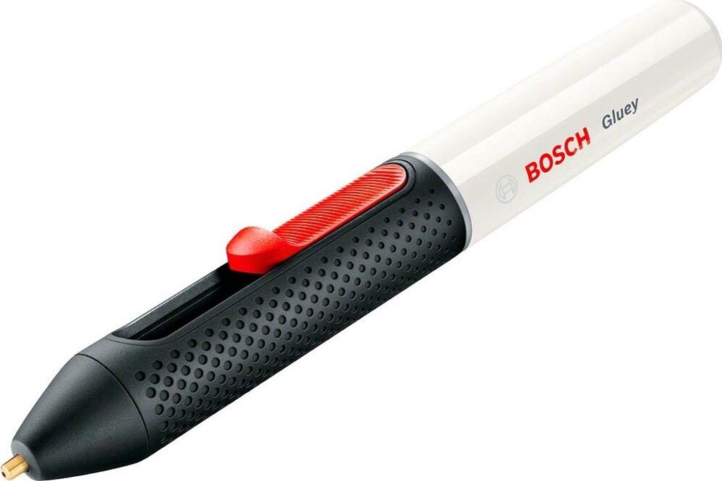 BOSCH Gluey Akku-Heißklebestift schwarz/weiß Produktbild 