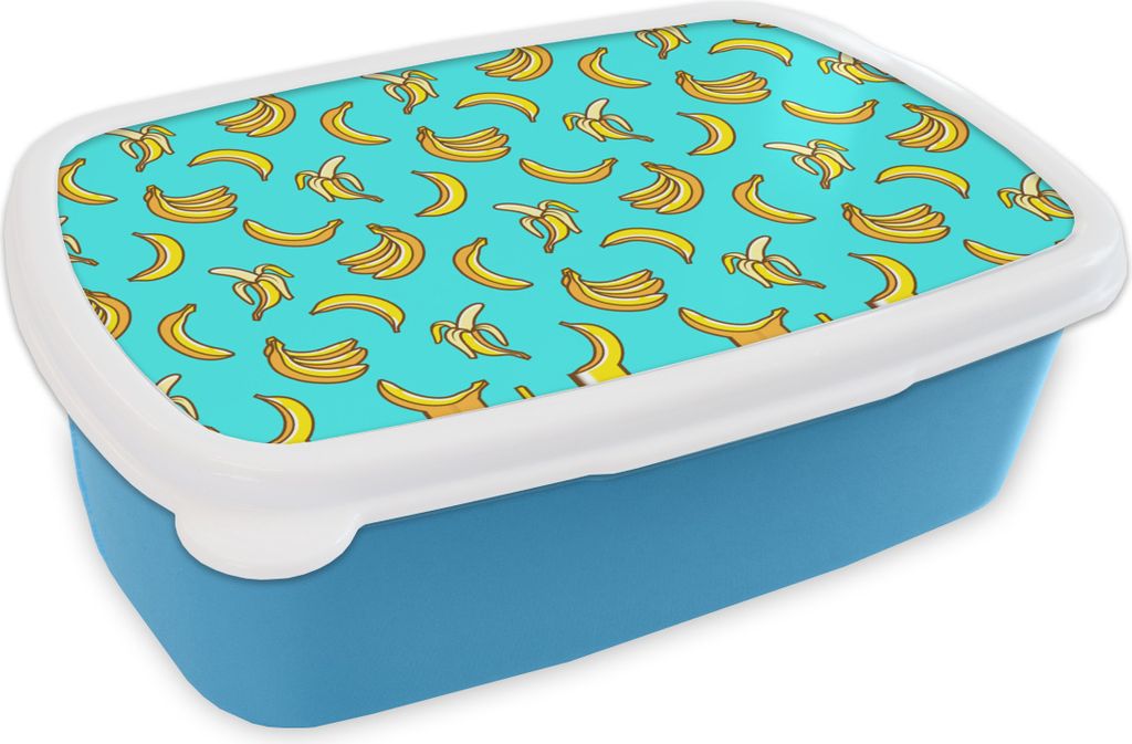 KitchenYeah® Lunchbox Brotzeit Brotdose 17x11 cm Design - Produktbild 