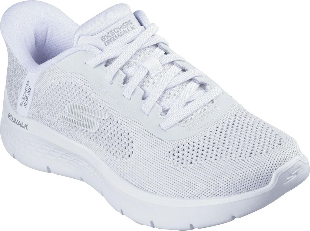 Skechers Sportliche Slipper Damen 736B6563686572735F313235353033 Weiß 38 EU